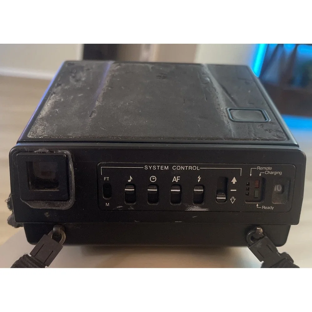 Vintage Polaroid Spectra System SE Instant Film Camera Black